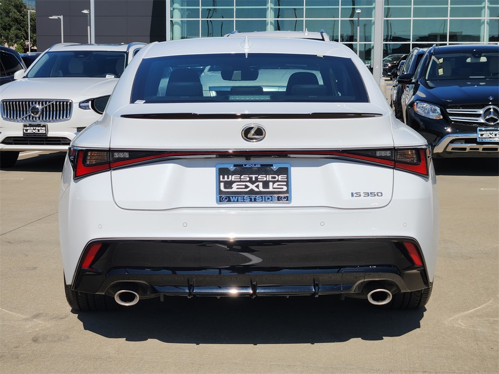 2023 Lexus IS 350 F SPORT White at Don McGill Toyota