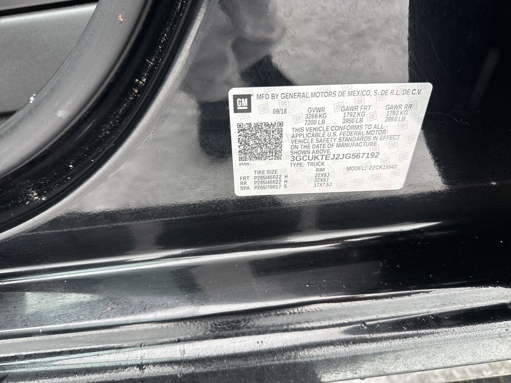 2018 Chevrolet Silverado 1500