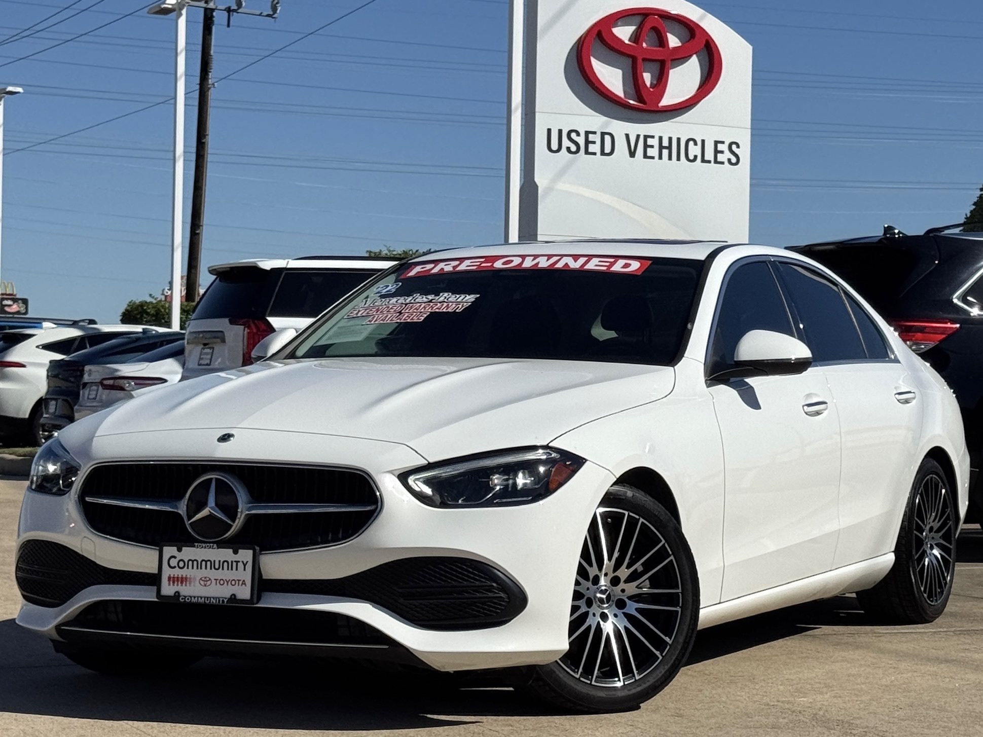 2022 Mercedes-Benz C-Class C 300 White at Don McGill Toyota