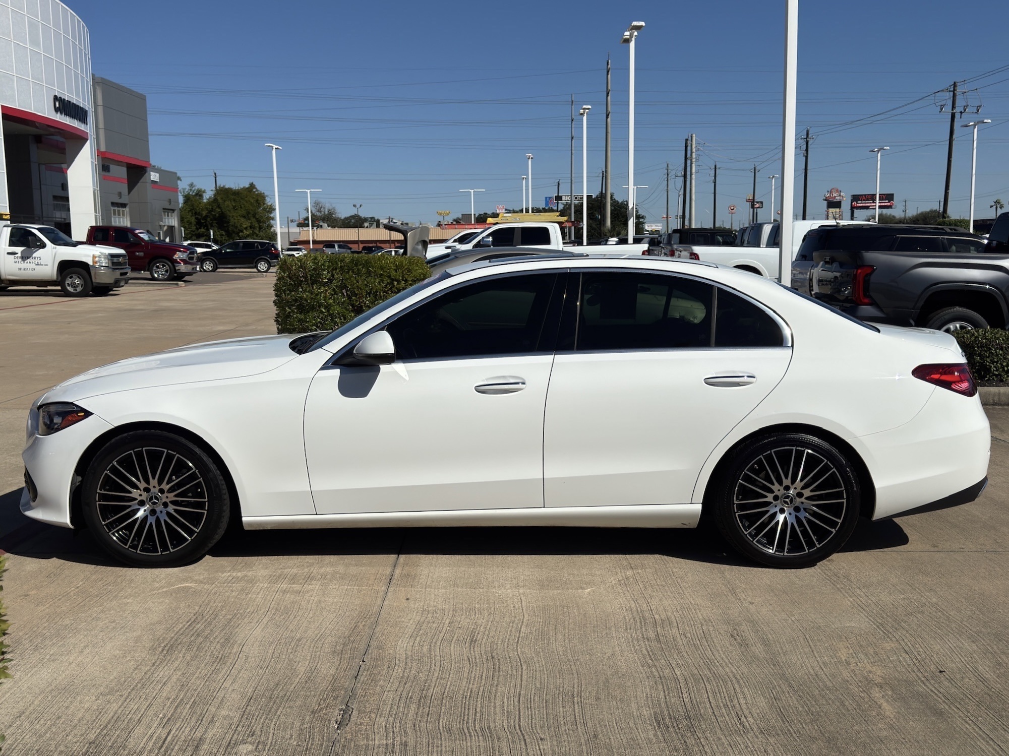 2022 Mercedes-Benz C-Class C 300 White at Don McGill Toyota