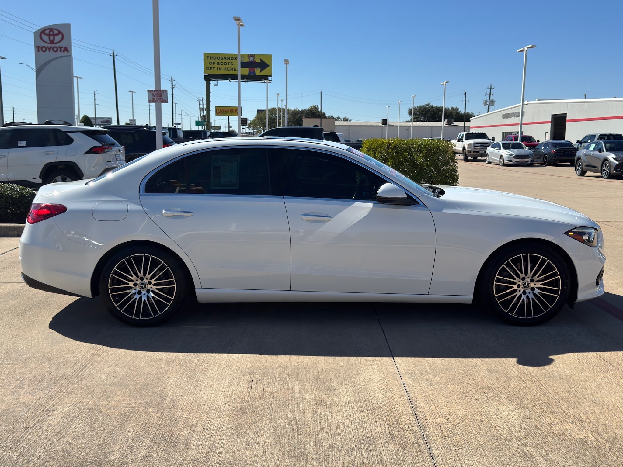 2022 Mercedes-Benz C-Class C 300 White at Don McGill Toyota