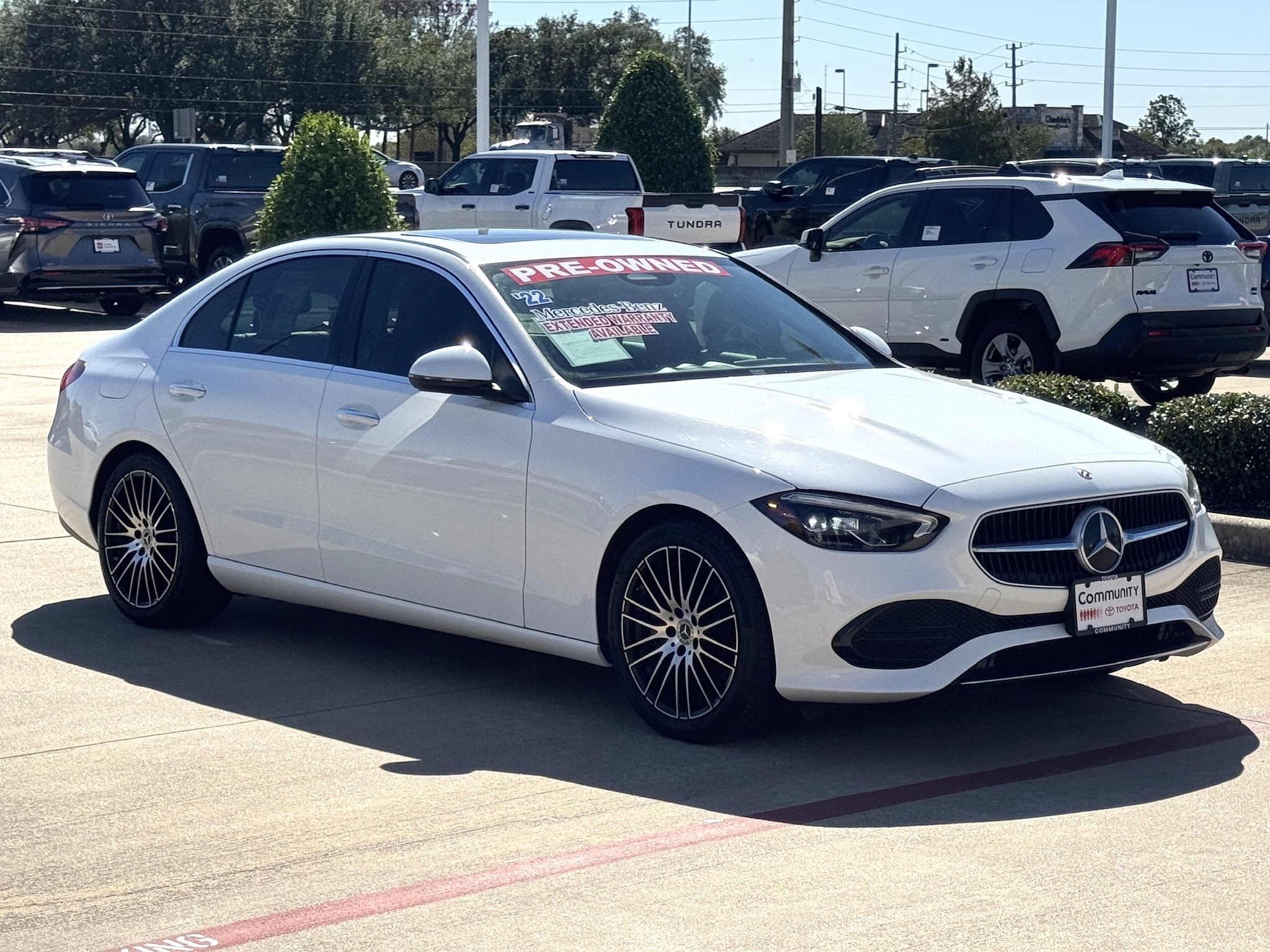 2022 Mercedes-Benz C-Class C 300 White at Don McGill Toyota
