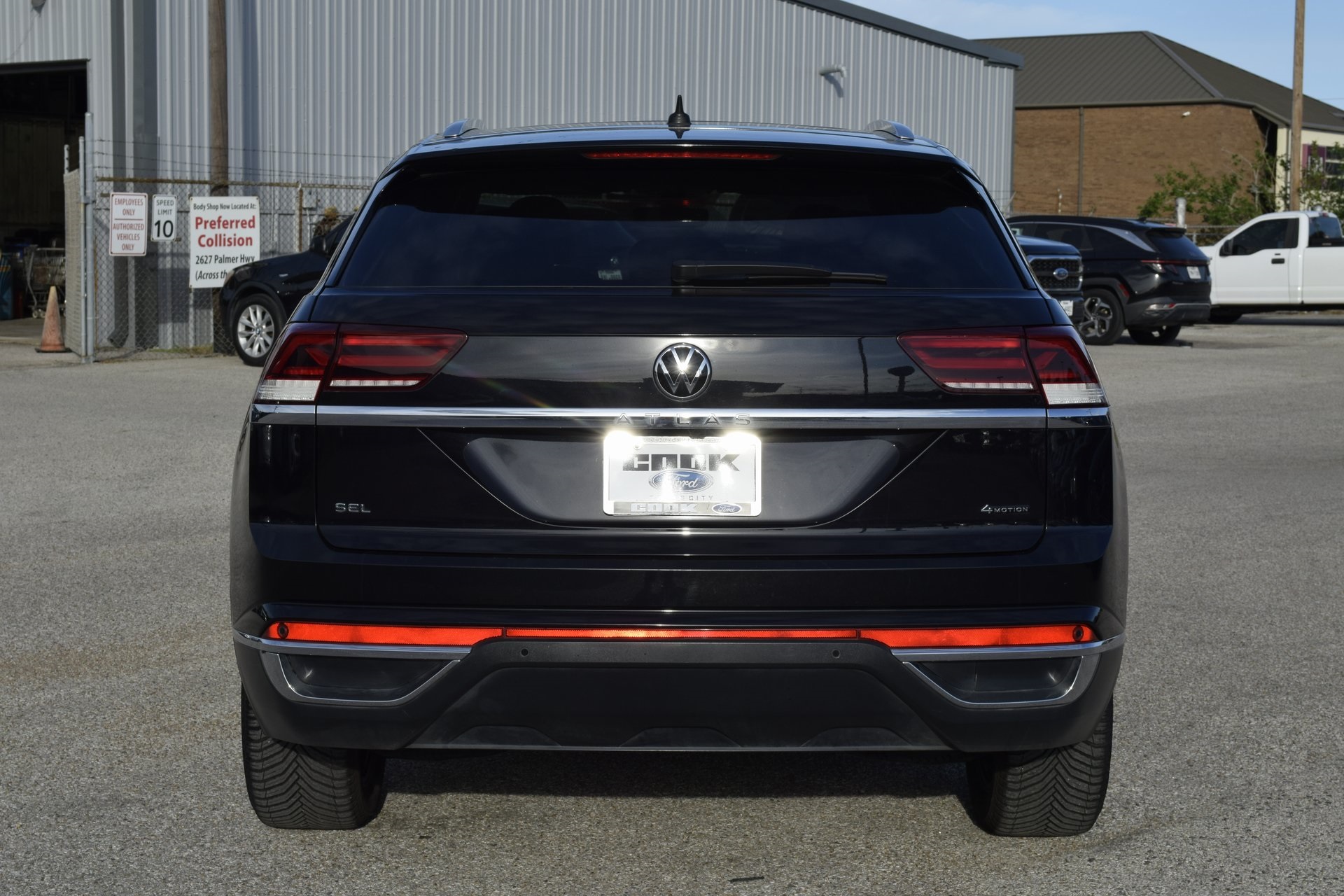 2023 Volkswagen Atlas Cross Sport 2.0T SEL Black at DeMontrond Auto Country