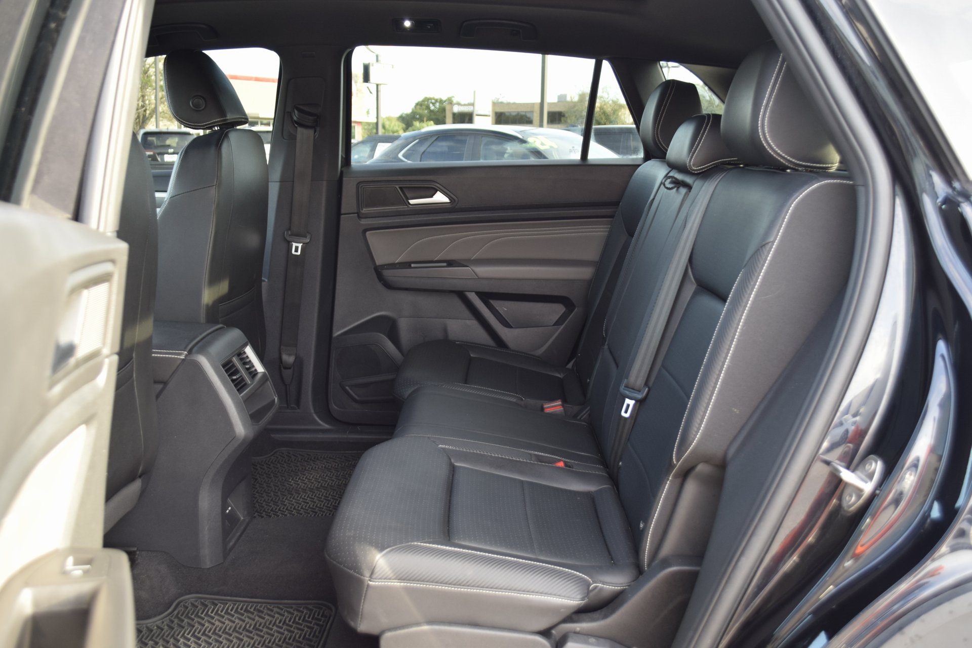 2023 Volkswagen Atlas Cross Sport 2.0T SEL Black at DeMontrond Auto Country