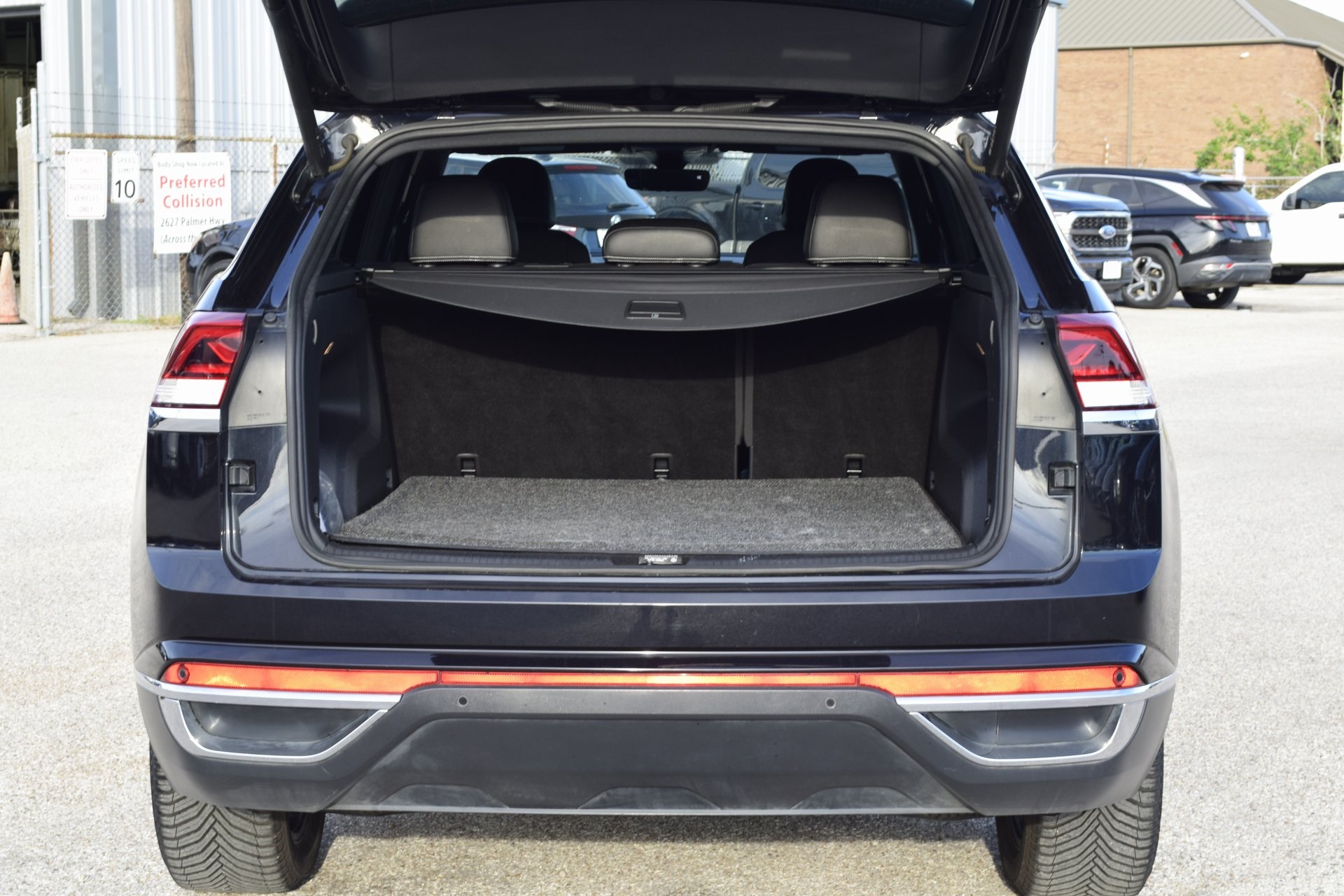 2023 Volkswagen Atlas Cross Sport 2.0T SEL Black at DeMontrond Auto Country