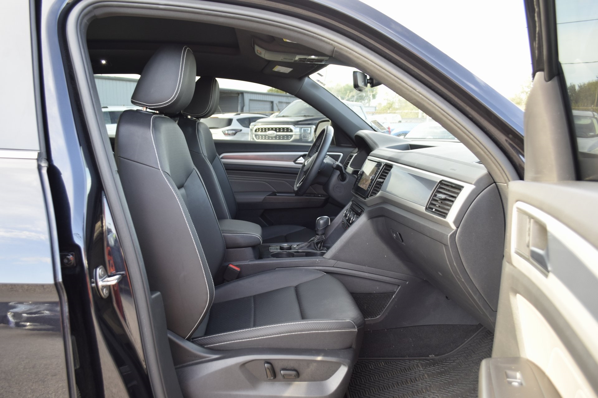 2023 Volkswagen Atlas Cross Sport 2.0T SEL Black at DeMontrond Auto Country