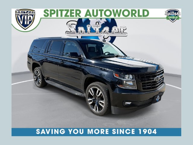 Black 2018 Chevrolet Suburban SUV / Crossover Four-Wheel Drive Automatic