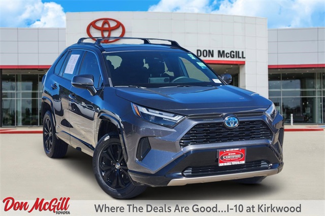 2022 Toyota RAV4 Hybrid SE Gray at Baytown Hyundai