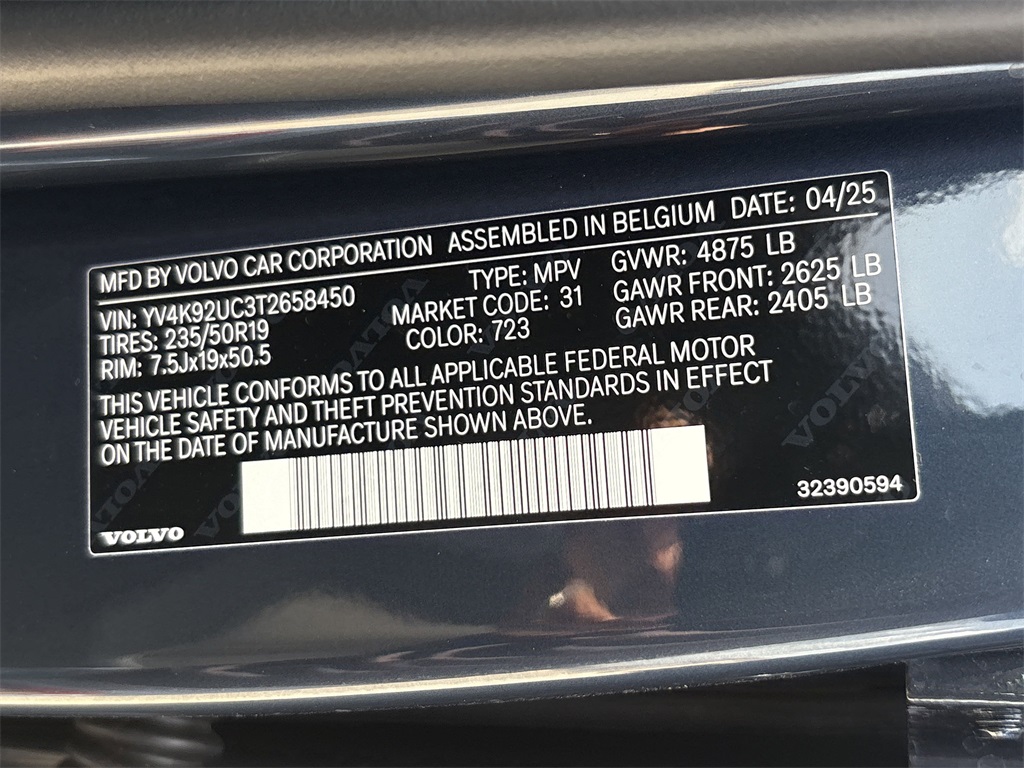 2026 Volvo XC40 B4 FWD PLUS Blue at Ultimate Motorsports