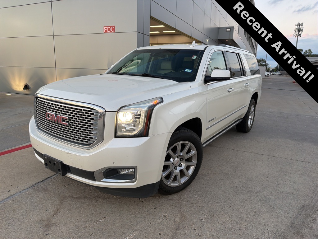 2015 GMC Yukon XL Denali White at Emmons Autoplex