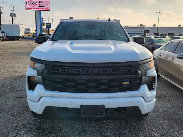 2025 Chevrolet Silverado 1500 Custom White at Traditions Chevrolet
