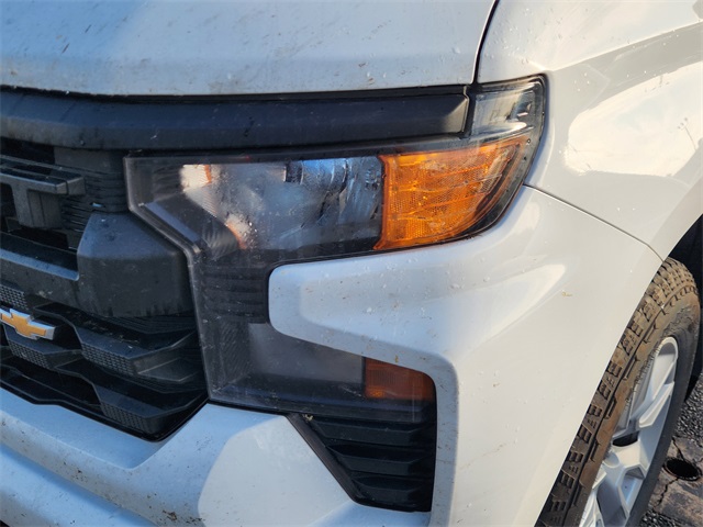 2025 Chevrolet Silverado 1500 Custom White at Traditions Chevrolet