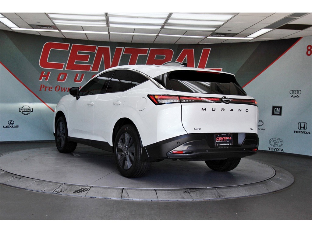 2026 Nissan Murano SL White at Central Houston Nissan