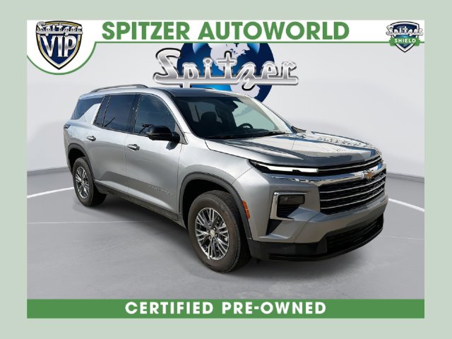 Sterling Gray Metallic 2025 Chevrolet Traverse SUV / Crossover Front-Wheel Drive 8-Speed Automatic