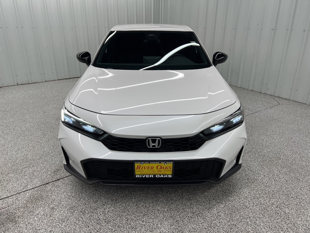 2025 Honda Civic Sport White at Don McGill Toyota