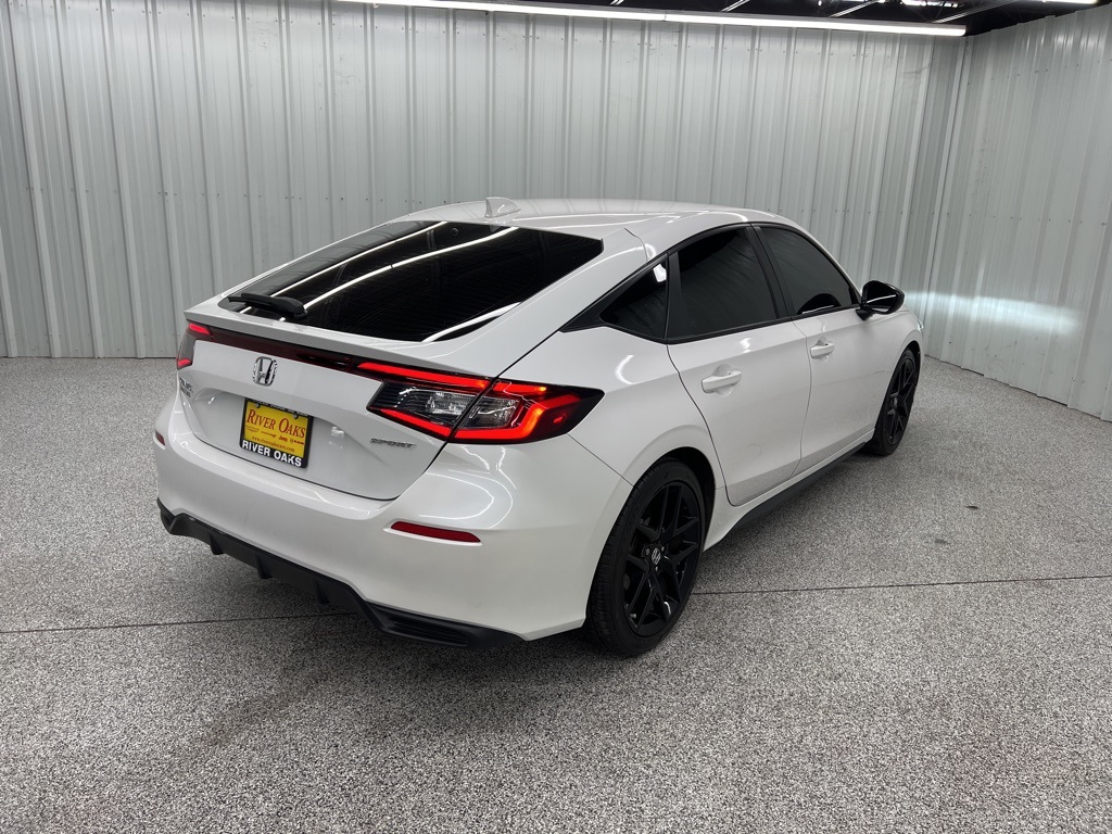 2025 Honda Civic Sport White at Don McGill Toyota