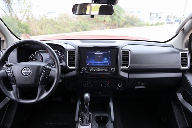 2022 Nissan Frontier SV Red at Durrett Motor Company