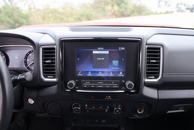 2022 Nissan Frontier SV Red at Durrett Motor Company