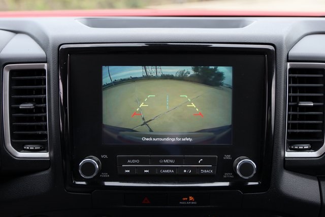 2022 Nissan Frontier SV Red at Durrett Motor Company
