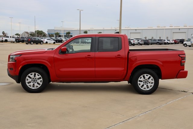 2022 Nissan Frontier SV Red at Durrett Motor Company