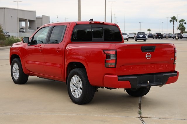 2022 Nissan Frontier SV Red at Durrett Motor Company