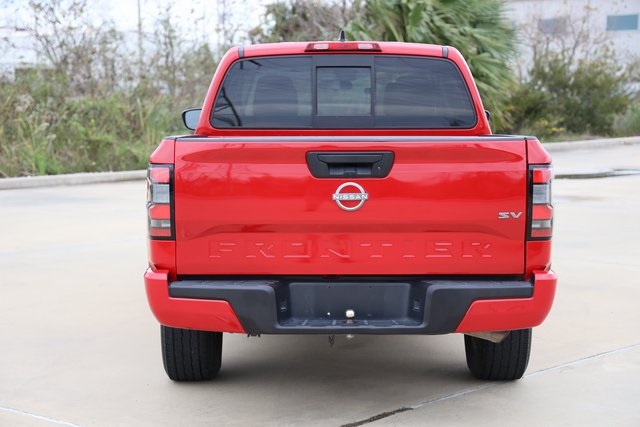 2022 Nissan Frontier SV Red at Durrett Motor Company