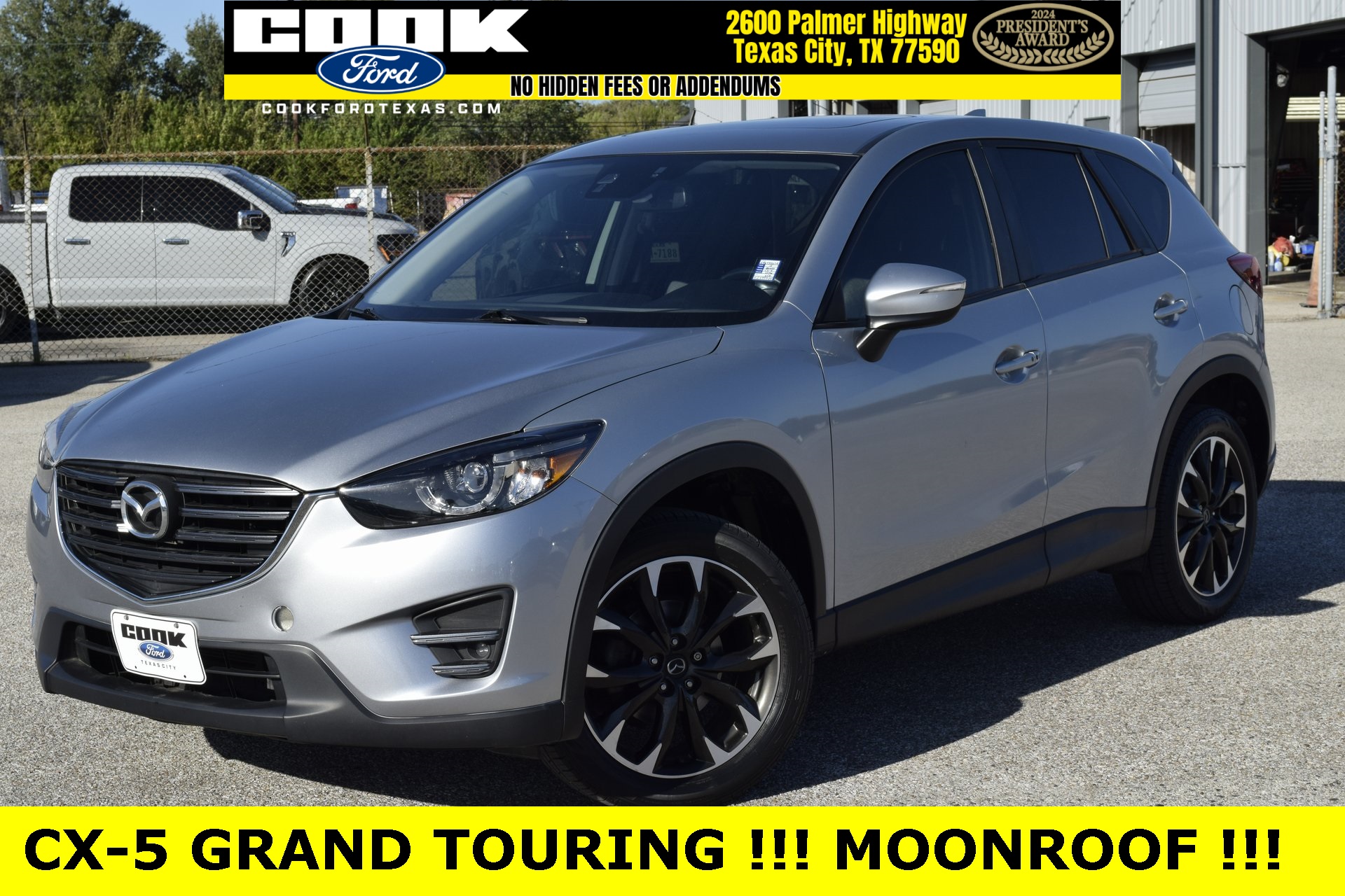 2016 Mazda CX-5 Grand Touring Silver at Parkway Family Mazda