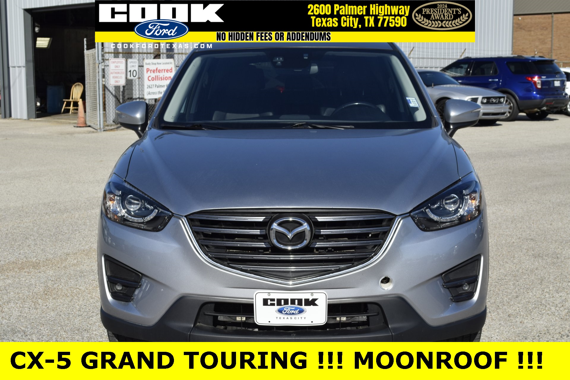 2016 Mazda CX-5 Grand Touring Silver at Parkway Family Mazda