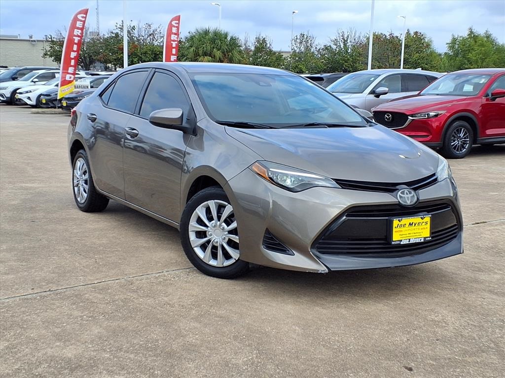 2019 Toyota Corolla L Gray at DeMontrond Mazda