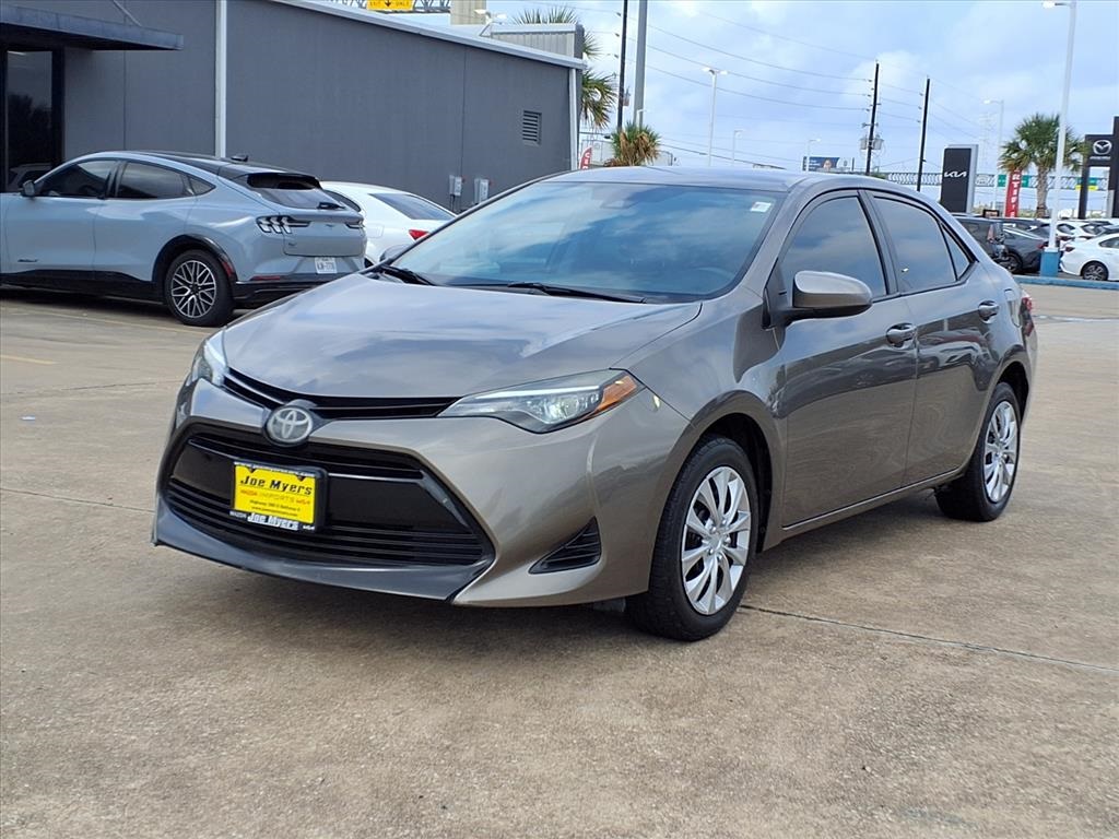 2019 Toyota Corolla L Gray at DeMontrond Mazda
