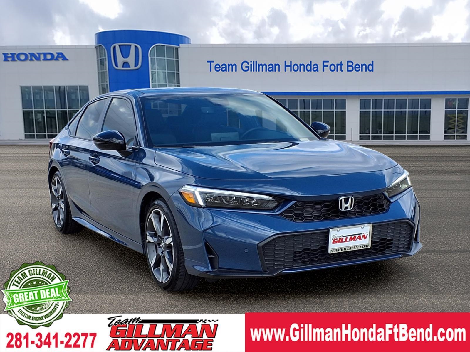 2025 Honda Civic Hybrid Sport Touring Sedan FWD