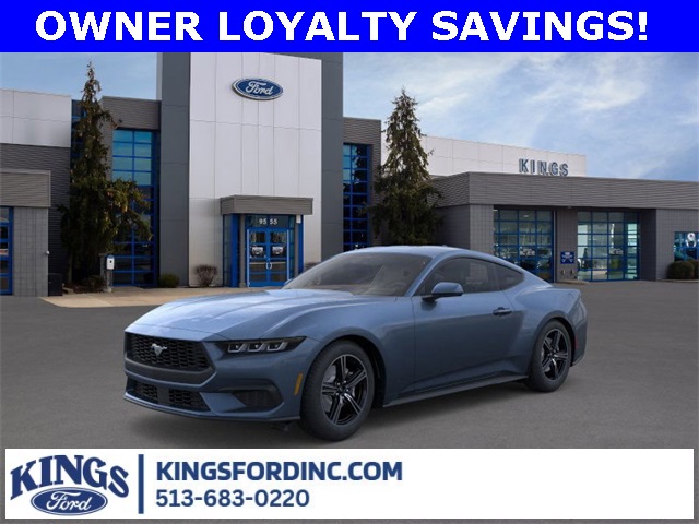 Vapor Blue 2025 Ford Mustang EcoBoost Fastback RWD Coupe Rear-Wheel Drive Automatic