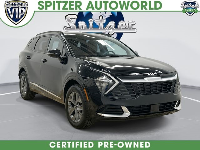 Ebony Black 2023 Kia Sportage SUV / Crossover All-Wheel Drive 8-Speed Automatic