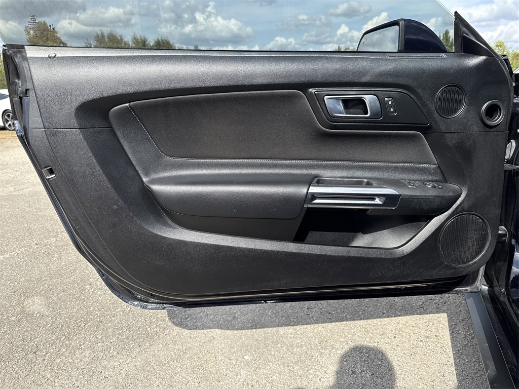 2021 Ford Mustang EcoBoost Blue at Wharton Ford