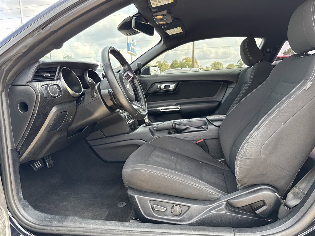 2021 Ford Mustang EcoBoost Blue at Wharton Ford