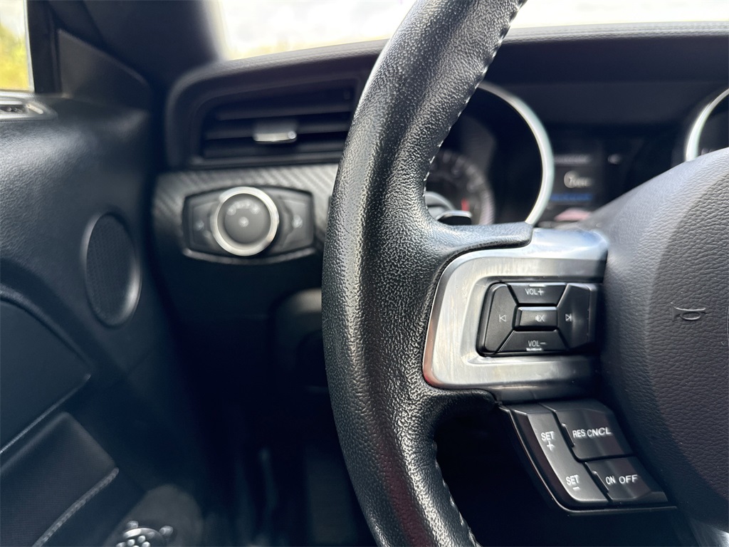 2021 Ford Mustang EcoBoost Blue at Wharton Ford