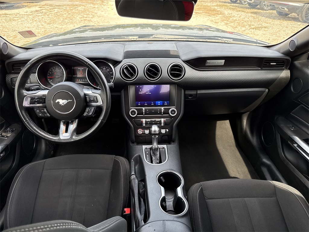 2021 Ford Mustang EcoBoost Blue at Wharton Ford