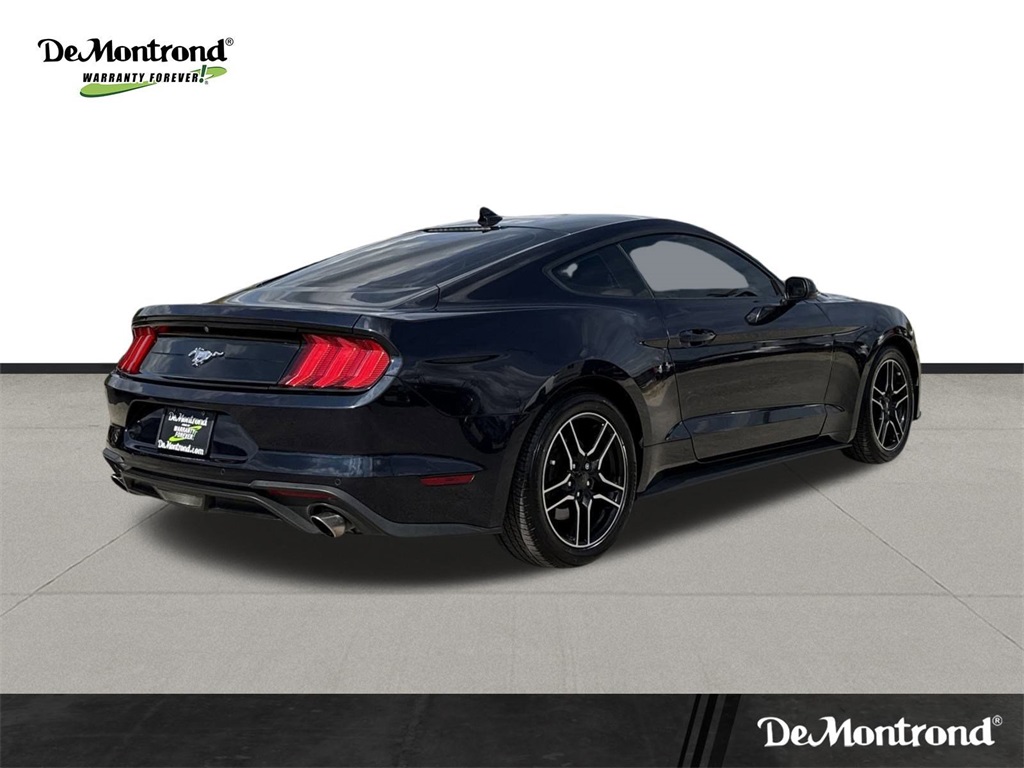 2021 Ford Mustang EcoBoost Blue at Wharton Ford