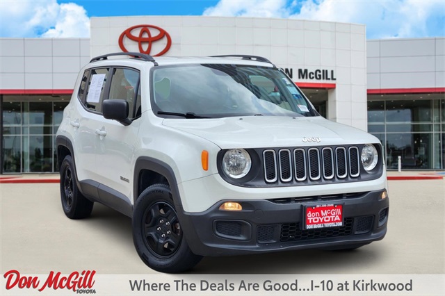 2016 Jeep Renegade Sport White at Baytown Hyundai
