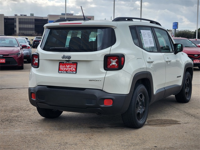 2016 Jeep Renegade Sport White at Baytown Hyundai