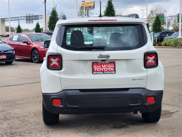 2016 Jeep Renegade Sport White at Baytown Hyundai