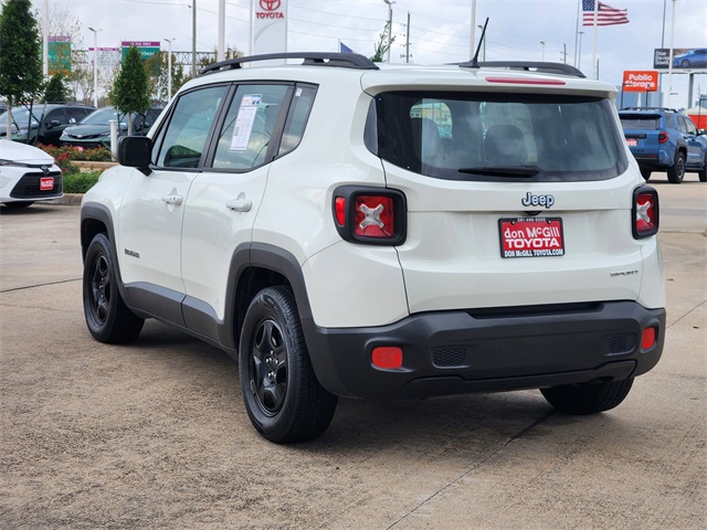 2016 Jeep Renegade Sport White at Baytown Hyundai