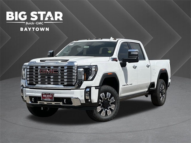 2025 GMC Sierra 2500HD Denali White at Big Star Buick GMC