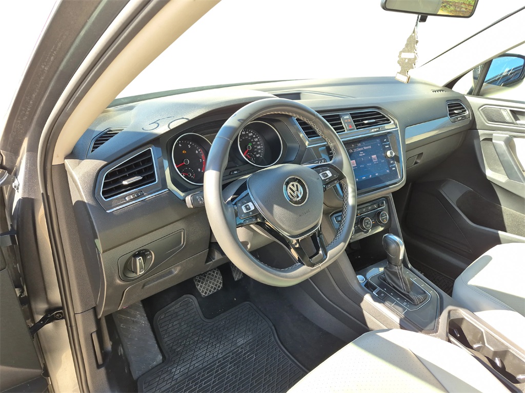 2021 Volkswagen Tiguan 2.0T SE Gray at North Houston Mitsubishi