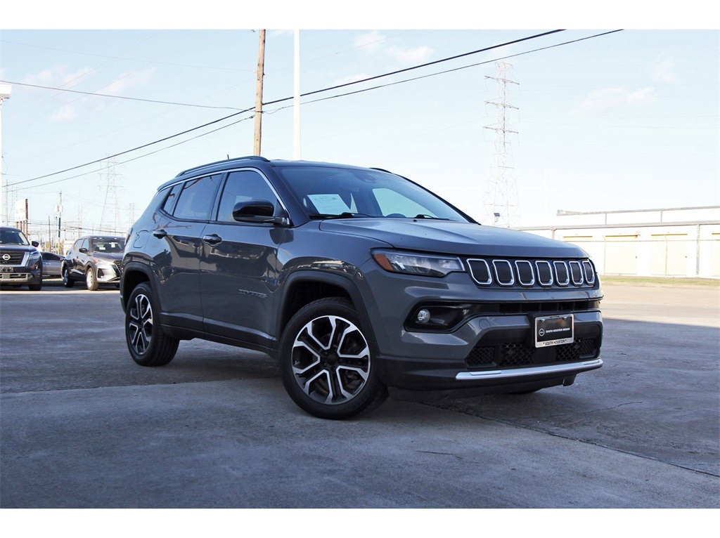 2022 Jeep Compass Limited Gray at DeMontrond Ford