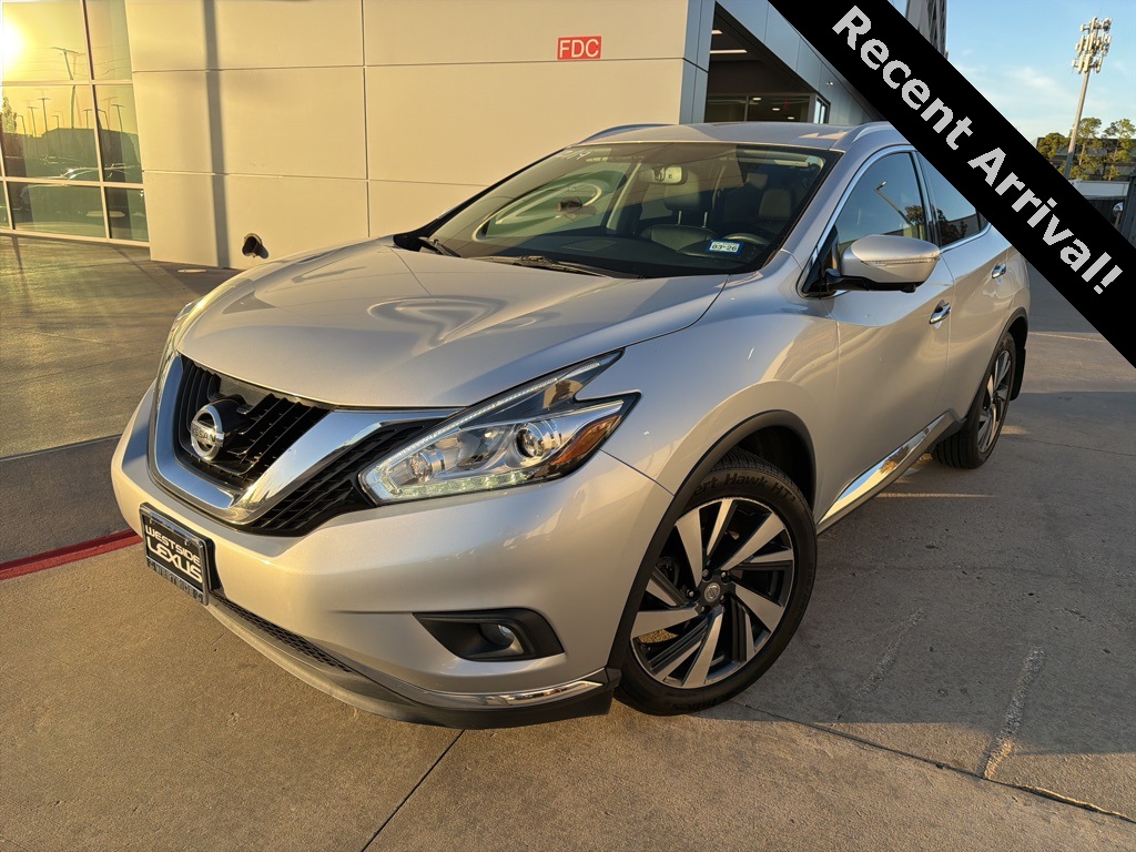 2015 Nissan Murano Platinum Silver at Bravo Nissan