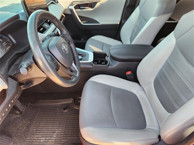 2023 Toyota RAV4 Hybrid Limited Red at Baytown Hyundai