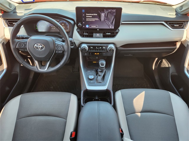 2023 Toyota RAV4 Hybrid Limited Red at Baytown Hyundai