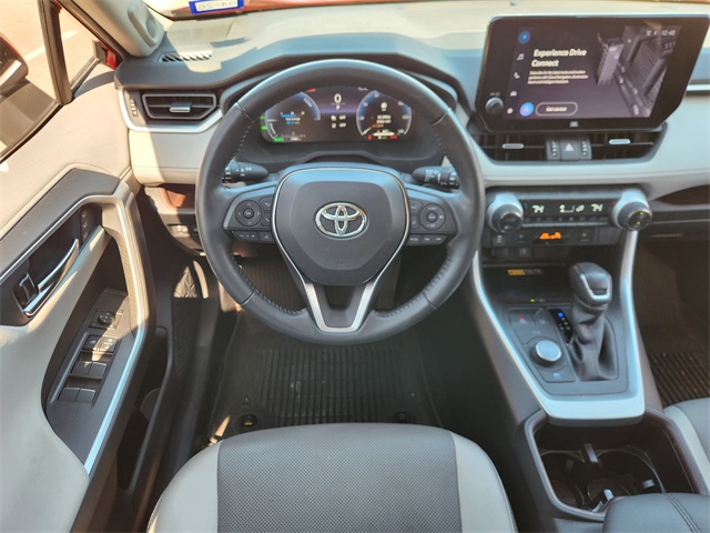 2023 Toyota RAV4 Hybrid Limited Red at Baytown Hyundai