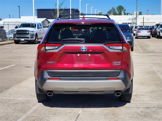 2023 Toyota RAV4 Hybrid Limited Red at Baytown Hyundai